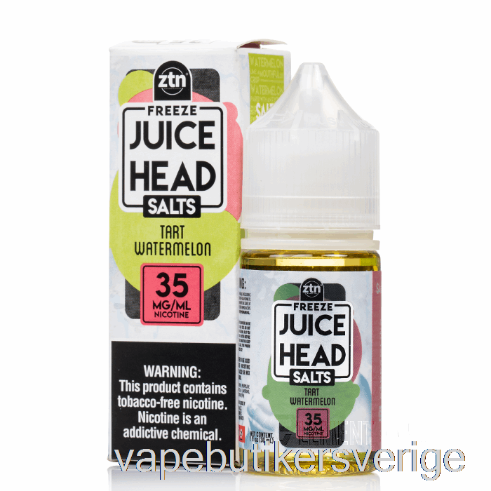 Vape Sverige Frys Tårta Vattenmelon - Juice Huvudsalter - 30ml 50mg